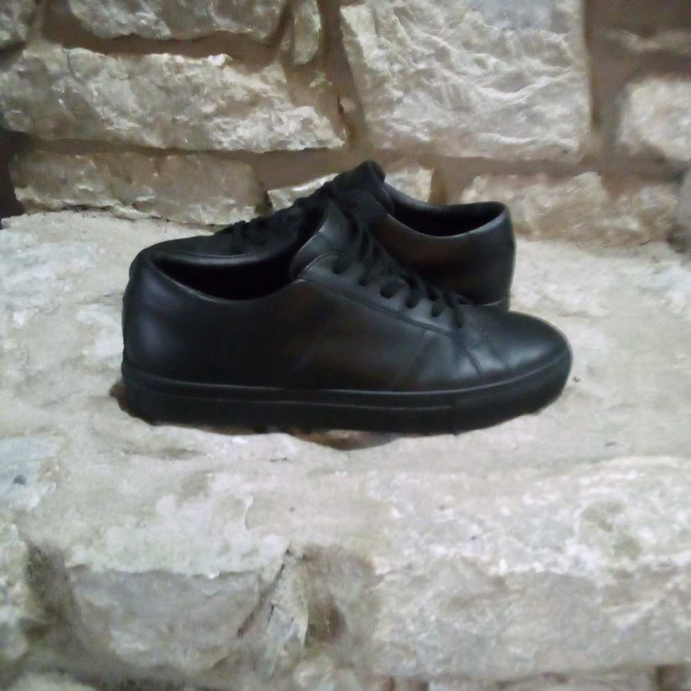Greats Royale black leather mens size 12